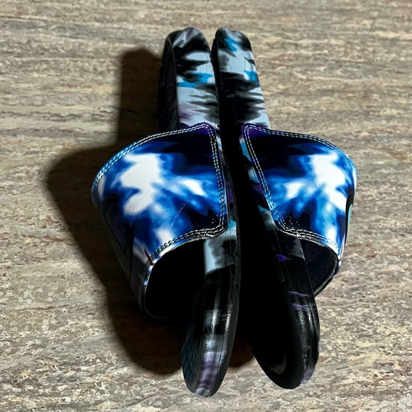 Champion Tie-Dye Blue and Purple Slides - Picture 11 of 13